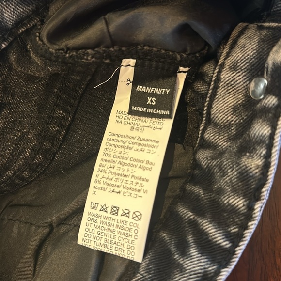 Manfinity baggie black denim jeans - Picture 5 of 5